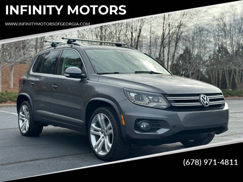 2012 Volkswagen Tiguan for sale at INFINITY MOTORS in Gainesville GA