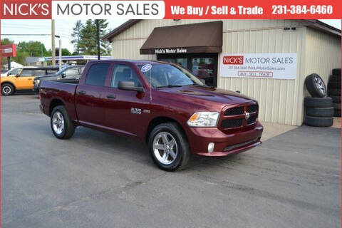 2016 RAM 1500 for sale at Nick's Motor Sales in Kalkaska MI