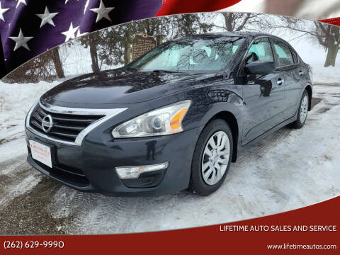 2014 Nissan Altima for sale at Lifetime Auto Sales and Service in West Bend WI