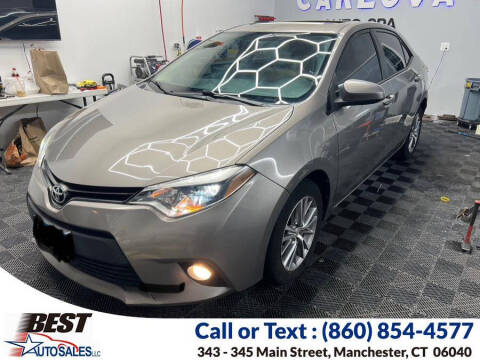 2014 Toyota Corolla for sale at Best Auto Sales in Manchester CT