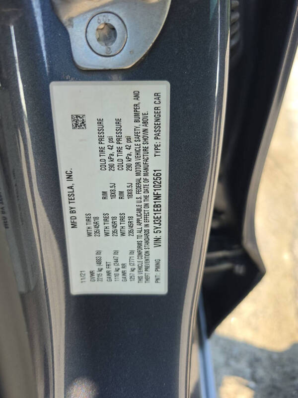 2022 Tesla Model 3 Long Range