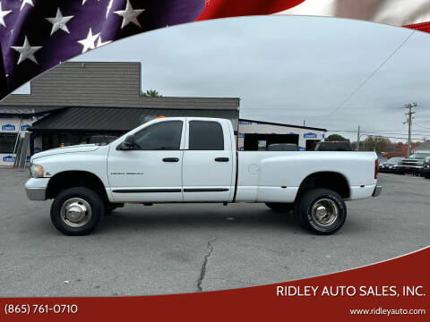 2005 Dodge Ram 3500 for sale at Ridley Auto Sales, Inc. in White Pine TN
