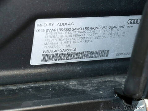 2020 Audi A8 L quattro 60 TFSI