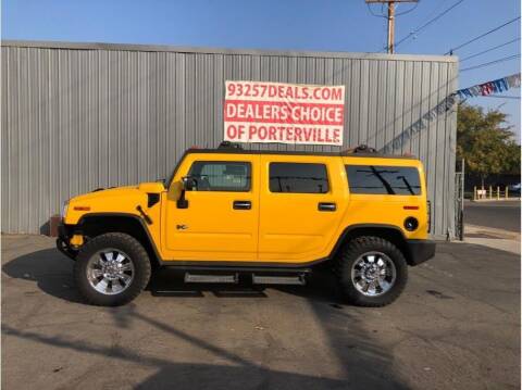 2003 HUMMER H2 for sale at Dealers Choice Inc in Farmersville CA