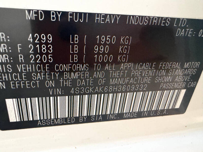 2017 Subaru Impreza Sport