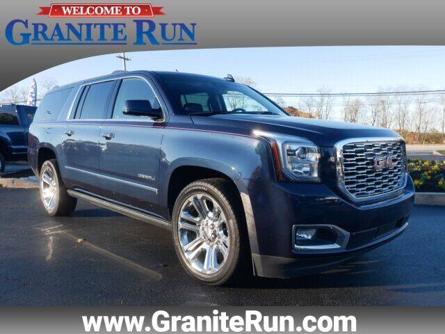 2019 GMC Yukon XL for sale at GRANITE RUN PRE OWNED CAR AND TRUCK OUTLET in Media PA
