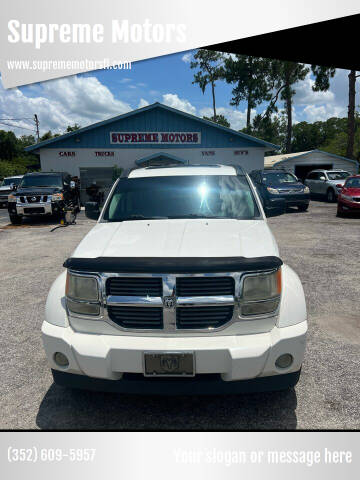 2007 Dodge Nitro for sale at Supreme Motors in Leesburg FL