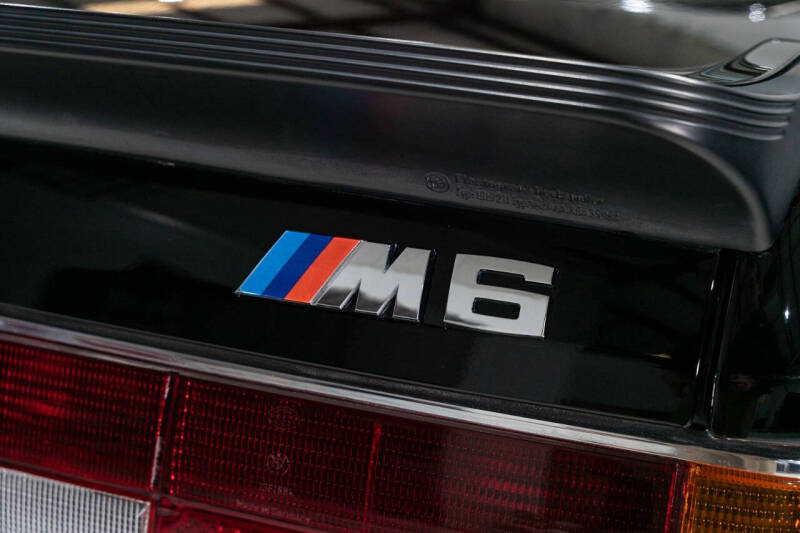 1987 BMW M6