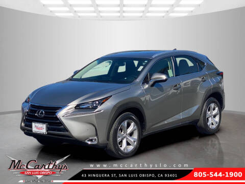2017 Lexus NX 200t for sale at McCarthy Wholesale in San Luis Obispo CA