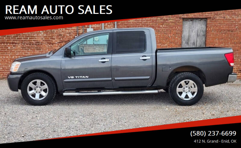 2007 Nissan Titan for sale at REAM AUTO SALES in Enid OK