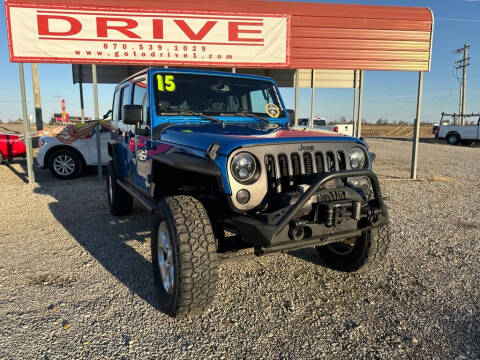 2015 Jeep Wrangler Unlimited for sale at Drive in Leachville AR