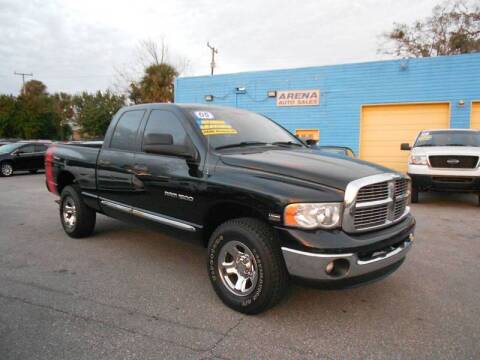 2005 Dodge Ram Pickup 1500 for sale at ARENA AUTO SALES,  INC. in Holly Hill FL