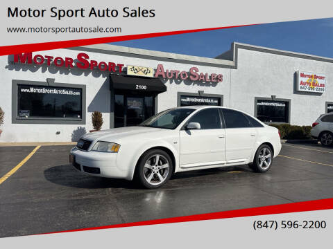 2002 Audi A6 for sale at Motor Sport Auto Sales in Waukegan IL