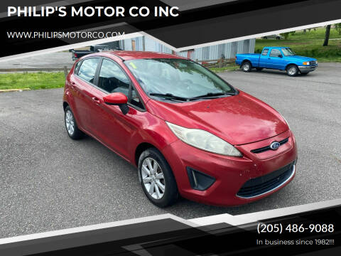2011 Ford Fiesta for sale at PHILIP'S MOTOR CO INC in Haleyville AL