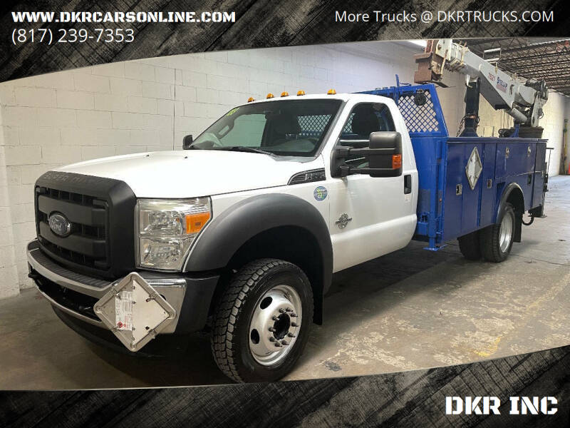 2014 Ford F-550 Super Duty for sale at DKR INC in Arlington TX