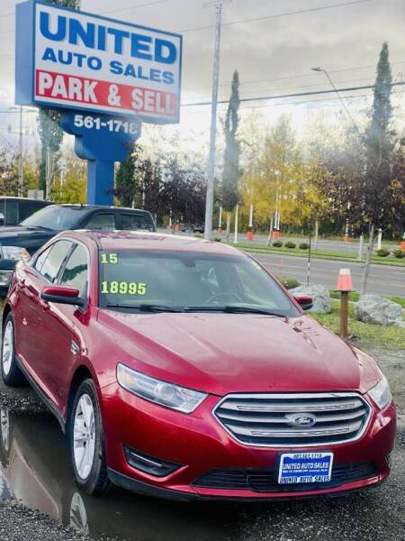 2015 Ford Taurus for sale at United Auto Sales in Anchorage AK
