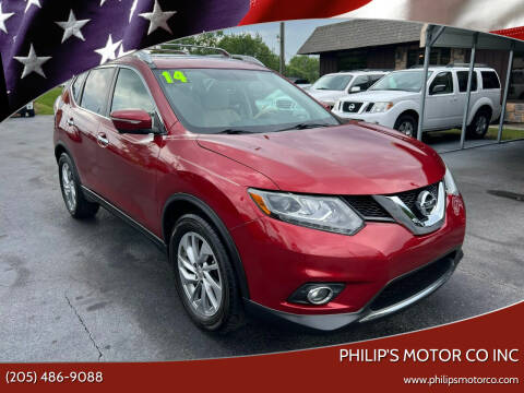 2014 Nissan Rogue for sale at PHILIP'S MOTOR CO INC in Haleyville AL