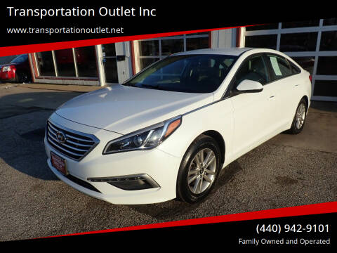 2015 Hyundai Sonata for sale at Transportation Outlet Inc in Eastlake OH