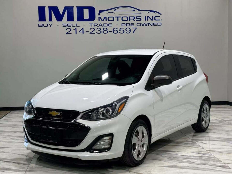 2019 Chevrolet Spark for sale at IMD MOTORS, INC in Dallas, TX