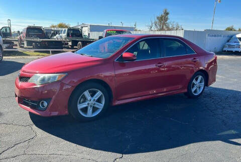 2012 Toyota Camry for sale at AJOULY AUTO SALES in Moore OK