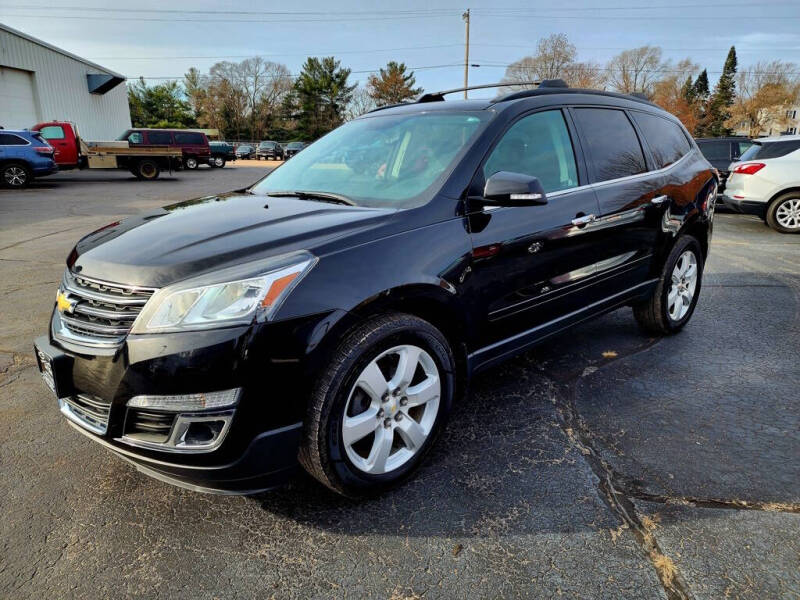 Used 2016 Chevrolet Traverse 1LT with VIN 1GNKVGKD6GJ211640 for sale in Adams, WI