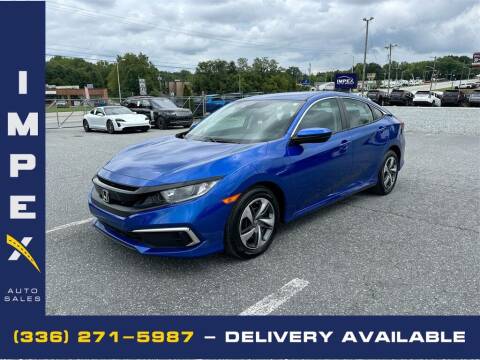 2021 Honda Civic for sale at Impex Auto Sales in Greensboro NC