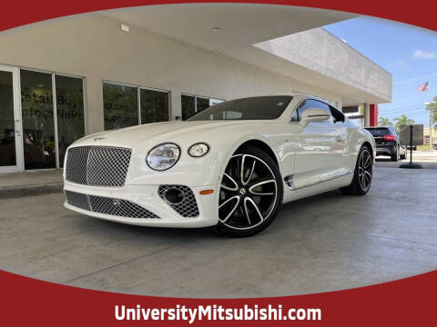 2020 Bentley Continental for sale at University Mitsubishi in Davie FL