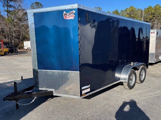 2025 Quality Cargo Trailer 7x14TA Enclosed Trailer for sale at Cross Resurrection Golf Carts and Trailers in Rincon, GA