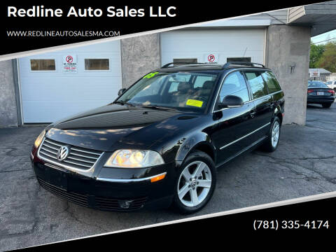 2005 Volkswagen Passat for sale at Redline Auto Sales LLC in East Weymouth MA