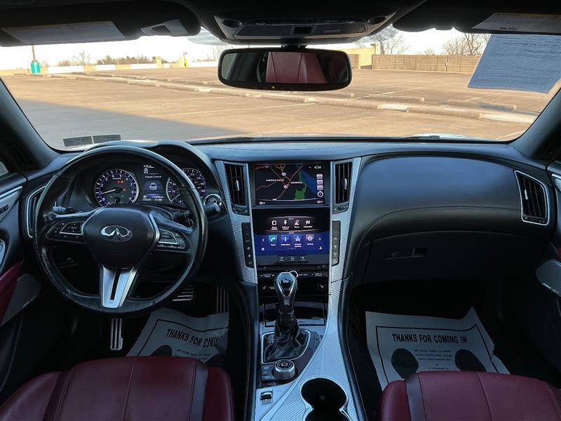 2017 Infiniti Q60 Red Sport 400