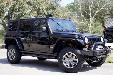 2009 Jeep Wrangler Unlimited for sale at SELECT JEEPS INC in League City TX