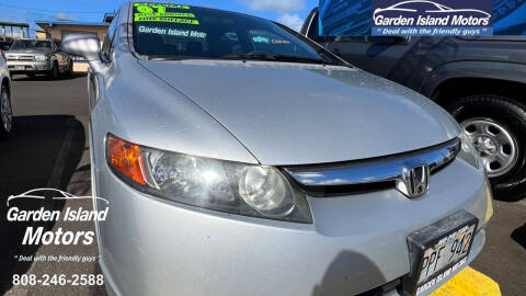 2007 Honda Civic for sale at Garden Island Motors in Lihue HI