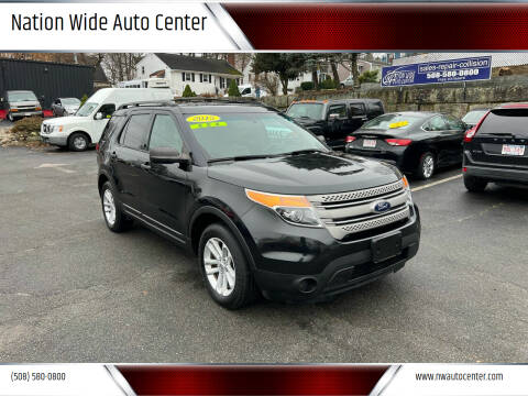 2015 Ford Explorer for sale at Nation Wide Auto Center in Brockton MA