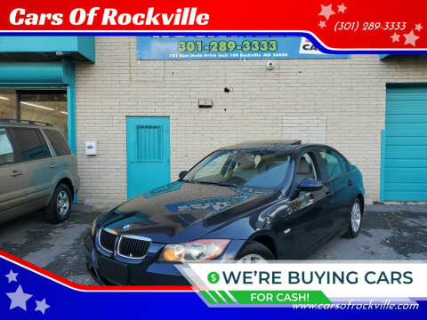 2007 BMW 3 Series for sale at Cars Of Rockville in Rockville MD