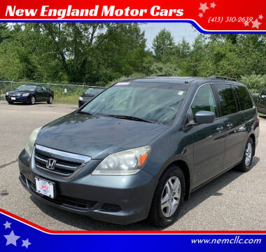 2006 Honda Odyssey for sale at New England Motor Cars in Springfield MA