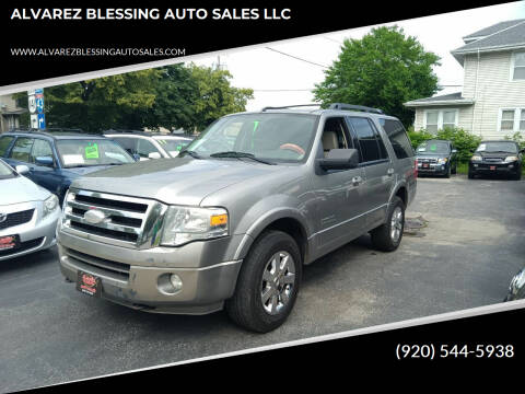 2008 Ford Expedition for sale at ALVAREZ BLESSING AUTO SALES LLC in Green Bay WI