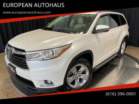 2014 Toyota Highlander for sale at EUROPEAN AUTOHAUS in Holland MI