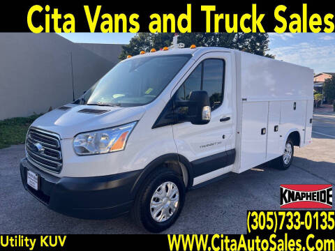 2018 FORD TRANSIT T350 CUTAWAY  T 350 *UTILITY TRUCK* *KUV*  for sale at Cita Auto Sales in Medley FL