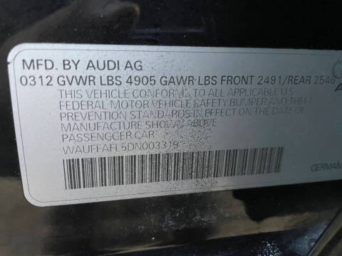 2013 Audi A4 2.0T quattro Premium Plus