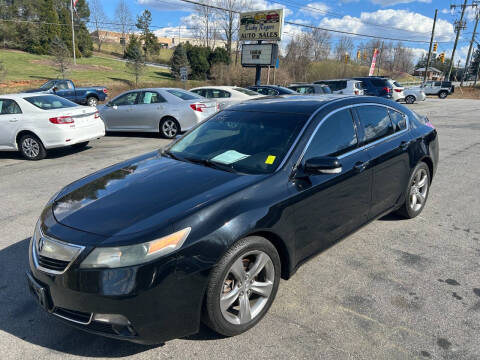 2012 Acura TL for sale at Ricky Rogers Auto Sales in Arden NC