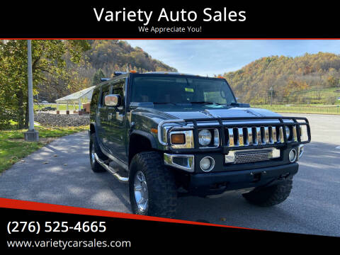 2005 HUMMER H2 for sale at Variety Auto Sales in Abingdon VA