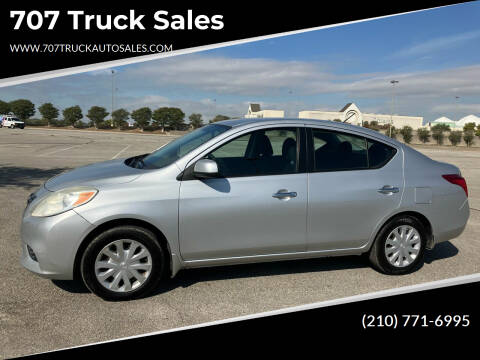 2012 Nissan Versa for sale at BRACKEN MOTORS in San Antonio TX