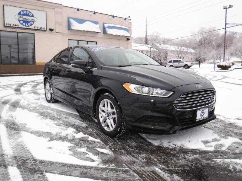 2014 Ford Fusion for sale at Platinum Auto Sales in Provo UT