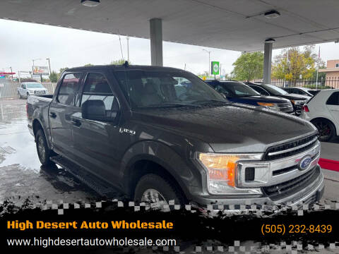 2019 Ford F-150 for sale at High Desert Auto Wholesale in Albuquerque NM