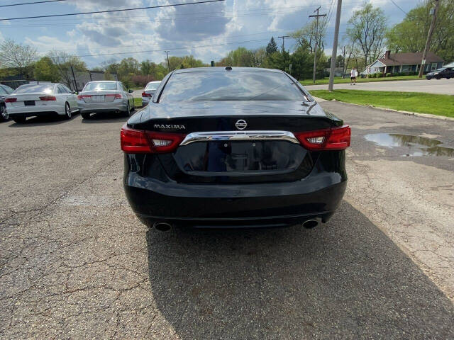 2017 Nissan Maxima for sale at Sky Motors in Boardman, OH