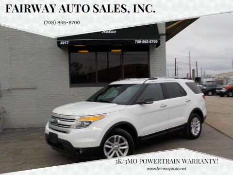 2014 Ford Explorer for sale at FAIRWAY AUTO SALES, INC. in Melrose Park IL