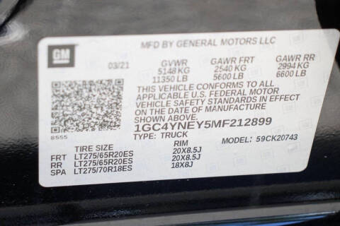 2021 Chevrolet Silverado 2500HD