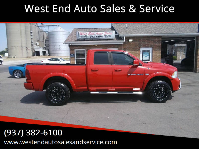 2011 RAM 1500 for sale at West End Auto Sales & Service in Wilmington OH