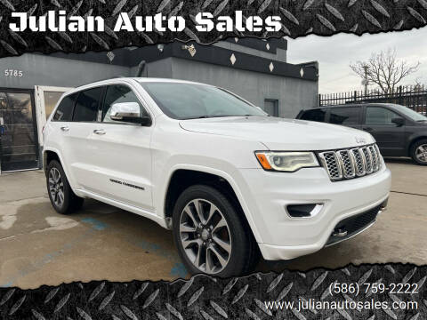 2018 Jeep Grand Cherokee for sale at Julian Auto Sales in Warren MI