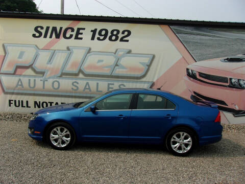 2012 Ford Fusion for sale at Pyles Auto Sales in Kittanning PA